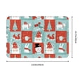 thumbnail image 3 of Goofa 16"x24" Inches Warm Christmas Memories Doormats for Outdoor Entrance - Non-Slip Welcome Mat, Heavy Duty Door Mats Outdoor, Spring Doormat, 3 of 9