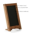thumbnail image 2 of M&T Displays Counter Wood Chalkboard, Advertisement Frame for Restaurant, Store, Office, Wedding, Party, Event, Home (Dark Wood, 5x7), 2 of 6