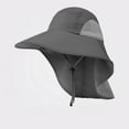 thumbnail image 2 of Breathable Outdoor Sun Hat For Men With 50+ UPF Cap Wide Brim Fishing Hat With Neck, 2 of 4