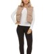 thumbnail image 3 of Chaleco acolchado Steve Madden recortado para mujer sin mangas, 3 of 7