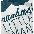 thumbnail image 4 of Grandma's Little Man Funny Mustache Youth T Shirt Tee Boys Infant Toddler Brisco Brands 2T, 4 of 5
