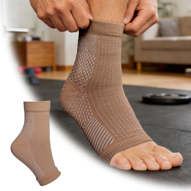 Klonfd Ankle Support For Sports & Outdoor Activities Compression Fit For Injury Recovery And Stability