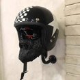 thumbnail image 5 of Motorcycle Helmet Skull Wall Mount Holder, Resin Craft Support, 5 of 5