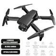 thumbnail image 4 of Black Foldable Drone With Dual Hd Camera Aerial Photography Optical Flow Hover Stable Four-Axis Rc Toy Aircraft With Spare Blades And Storage Bag, 4 of 6