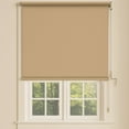 thumbnail image 5 of Outdoor Roller Shade, Exterior Cordless Patio Shades Roll-Up Outdoor Blinds with 90% UV Protection, Two-Section Poles with One-Piece Fabric, 5 of 13