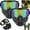 Colorful*2, variant on 2027 Upgraded Detachable Full Face Goggle Mask, Anti-Fog Grass Cutting Goggles for Welding, Riding