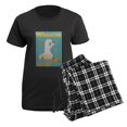 thumbnail image 5 of CafePress - Wheaten Irish Soda Bread Women's Dark Pajamas - Women's Short Sleeve Print T-Shirt and Pants Dark Cotton Pajama Set, 5 of 7