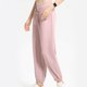 thumbnail image 3 of Pantalones deportivos para mujer, pantalones deportivos para correr, pantalones casuales, pantalones de verano finos, sueltos, con puños cónicos, color rosa L, 3 of 6