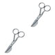 thumbnail image 2 of Bewildely 7 Duckbill Applique Scissors for Thread Shears Tufted  Carpet Fabric 2piezas Plata, 2 of 6