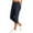 Navy, variant on Women's Pants Casual Capris for High Waist Stretch Leggings Slim Fitting Yoga Athletic Exercise Workout Capris 01 Trousers