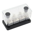 thumbnail image 2 of Busbar,Block Bar Box With Bar 4 X 3/8 Block Bus Bar Busbar 3/8 Bar Busbar Box Bus Bar 48v Busbar 300a Block 4 X Busbar 3/8 Busbar Block With Cover Busbar, 2 of 5
