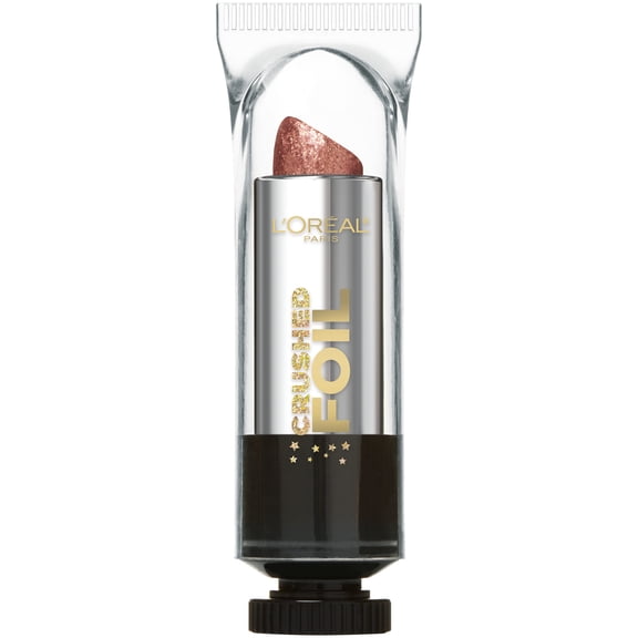 L'Oreal Paris Crushed Foils Metallic Lipstick, Copper