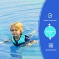 thumbnail image 3 of OldPAPA Kids Swim Vest Life Jacket-Toddler Flotation Buoyancy Swimsuit Trainer Vests Swimming Aid Jacket for Boys/Girls Age 1-9 Years,Blue, 3 of 7