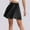 Black, variant on USSUMA Women'S Skirts Midi Skirt Solid Color High Waist Tie Mid-Calf Skirt Casual Skirts Comfortable Skirt Travel Up to 50% off Green Skirt for Women S