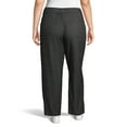 thumbnail image 2 of Women's Plus Size French Terry Jogger with Lace-up Legs, 2 of 5