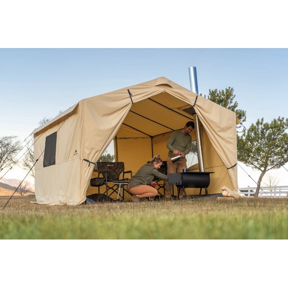 Ozark Trail North Fork 6-Person Camping Tent with Stove Jack