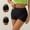 Black, variant on Ussuma Solid Color Light Exposure Prevention Yoga Shorts for Women Workout Shorts Running Shorts Elastic Waist Comfortable Breathable Summer Summer Essentials Climb a Mountain Sports Ride a Bike M