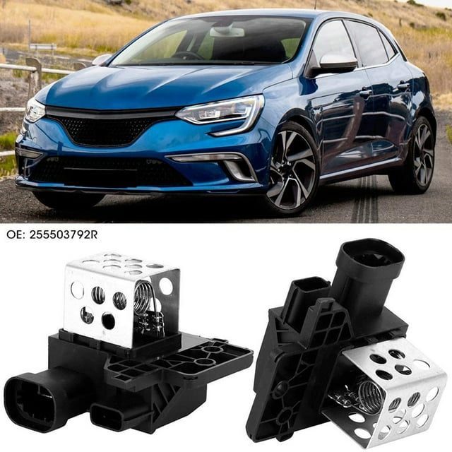 TopOne Résistance de Souffleur 255503792R Ventilation Chauffante Accessoire de Résistance de Ventilateur Compatible pour Pièces Auto Renault 2015-2017