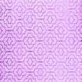 thumbnail image 1 of Ahgly Company Indoor Square Solid Purple Modern Area Rugs, 8' Square, 1 of 4