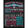 thumbnail image 3 of Harbick, N. 12x14 Black Modern Framed Museum Art Print Titled - Princess Rules, 3 of 5