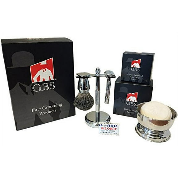 5 Piece Razor Shaving Set - Comes in Gift Box!