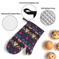 thumbnail image 4 of ZICANCN Oven Mitts and Pot Holders Sets, Exotic Style Tribal Geometry Baking Sets Kitchen Heat Resistant 4 Pieces, 4 of 8