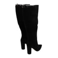 thumbnail image 6 of Nine West Womens Danee Suede Wide Calf Knee-High Boots, 6 of 6