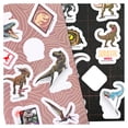thumbnail image 4 of Juego de Stickers Prichos Jurassic World Multicolor de Papel Adhesivo 6 Piezas por Empaque, 4 of 4