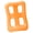 Orange, variant on YIEMEEN Pool Float Water Hammock Pool Inflatables Floating Bed Pool Lounger Float for Adults, Float Hammock Pool Floating Chair