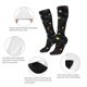thumbnail image 3 of Fotbe Galaxy Calcetas Divertidas Estampadas para Hombre y Mujer, Calcetas de Algodón hasta la Rodilla para Caminar, Correr, Enfermería y Embarazo, 3 of 6