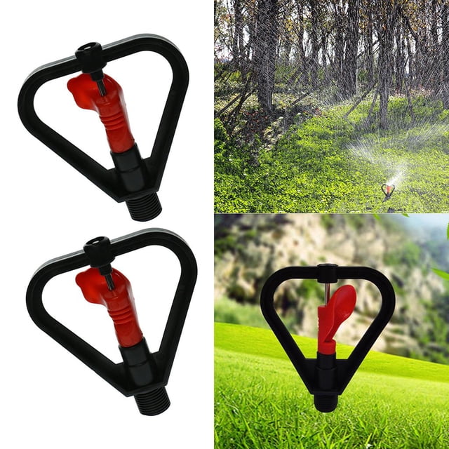 Plástico de la cabeza del rociador del del sistema del invernadero del sistema del invernadero de la nebulización del jardín de 2 pedazos 360 Sharpla Boquillas rociadoras