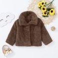 thumbnail image 6 of Toddler Kids Baby Girls Boys Jacket Fall Winter Solid Cardigans Fuzzy Lightweight Jackets Warm Coats Outerwear, 6 of 9