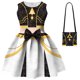 thumbnail image 1 of K-pop Demon co-stume for Kids,Zoey Girls Hunters cos-play KPop Singers Stage Role Play Outfits Set for 4-16y, 1 of 7