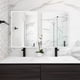 thumbnail image 4 of Moldura adhesiva Uxcell para paredes 0.8" x 16 ft, moldura flexible de espejo blanca, 4 of 7