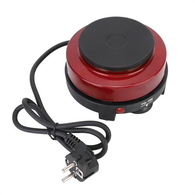 220-240V EU Plug Coffee Warmer, Red Electric Stove, For Keeps Drinks And Soups Warm