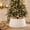 White, variant on Cififendec Christmas Plush Tree Collar, 20.4"×8.6", 3D Embossed Snowflake Christmas Tree Ring Skirt for Indoor Xmas Tree Base Cover and Holiday Styling