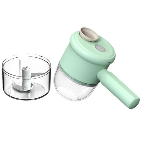 

Multifunctional 4In1 Electric Vegetable Cutter Slicer Chopper Garlic Cutting Food Garlic Slice Masher Pressing Mixer