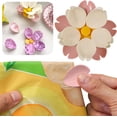 thumbnail image 2 of Zhenhongyql Six Color Optional Cherry Sealing Clip Refrigerator Sticker Bag Clip Personalized Flower Petal Creative Snack Sealing Clip (petal Shape/ Fixed/multi Color Optional), 2 of 9