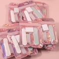 thumbnail image 4 of Disposable Nail Art Tool Kit, 15-Piece Short Buffing Blocks & Cuticle Sticks, Manicure Nail File Set (Solid Brush), 4 of 4