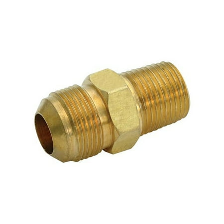 Adapter Fitting Flare - Ez-Flo 62730 Brass Flare Gas Fittings - Male Adapter