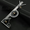 thumbnail image 6 of Zecic Combination Square Ruler Multifunction Measure Angles Ruler Woodworking Square, 6 of 13