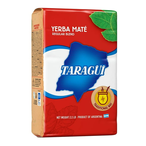 Yerba Mate With Stems, 1Kg - 2.2 Lbs (Red Pack)