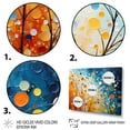 thumbnail image 3 of Designart "Energy painting" Abstract Marble Wall Art Living Room, 3 of 5