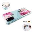 thumbnail image 3 of Pink Flower Case for Samsung Galaxy S20 / S11e 5G (2020 Release) 6.2” TPU Clear Soft & Flexible Ultra-Thin Shockproof Anti-Scratch Transparent Bumper Slim Lightweight Stylish Protective Cover Women, 3 of 4