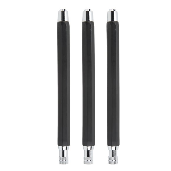 3Pcs 5.6mm Mechanical Graphite Pencils Woodworking Pen with Pencil Sharpener for Sketching, Shading, Crafts, Art Drawing, Woodworking