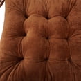 thumbnail image 5 of Chair Pads Seat Cushion Pads, 15.7inch Square Pads, Soft Thick Plush Velvet Fabric Sit Mat, Buttocks Sofa Cushion for Dining Chairs, Office, Car, Floor, Outdoor, Patio, Home Decor, 5 of 5