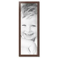 thumbnail image 2 of ArtToFrames 16" x 48" Honors Mahogany with Gold Picture Frame, 16x48 inch Brown Wood Poster Frame (WOM-5156), 2 of 7