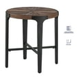 thumbnail image 6 of Steve Silver Chevron Round End Table, 6 of 9
