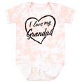 thumbnail image 3 of Inktastic I Love My Grandad in Black Chalk Heart Boys or Girls Baby Bodysuit, 3 of 5