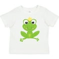 thumbnail image 3 of Inktastic Cute Frog, Green Frog, Crown, Frog Prince Boys or Girls Toddler T-Shirt, 3 of 5